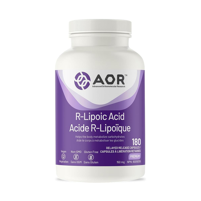 AOR - R-Lipoic Acid | 180 Caps