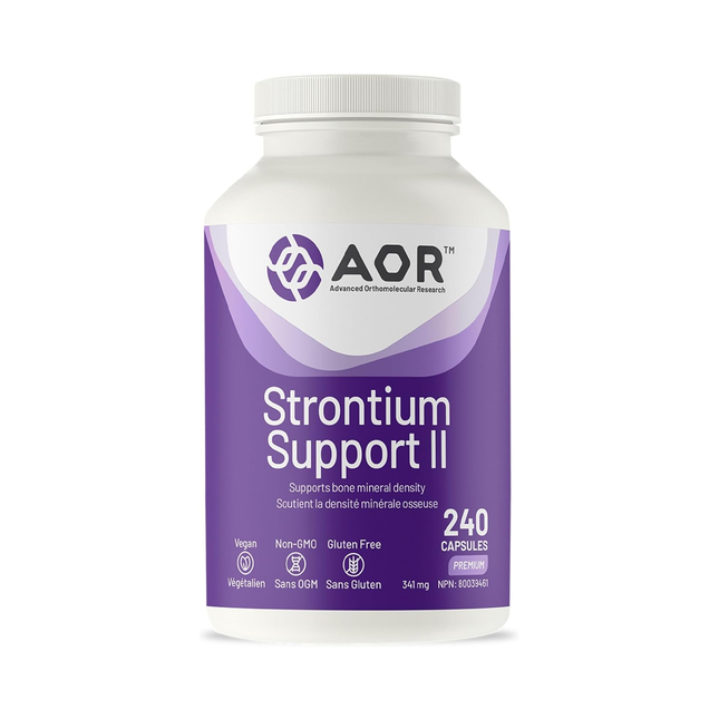AOR - Strontium Support II | 240 Vegi-Caps