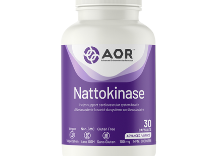 AOR - Nattokinase 100 mg | 30 Capsules
