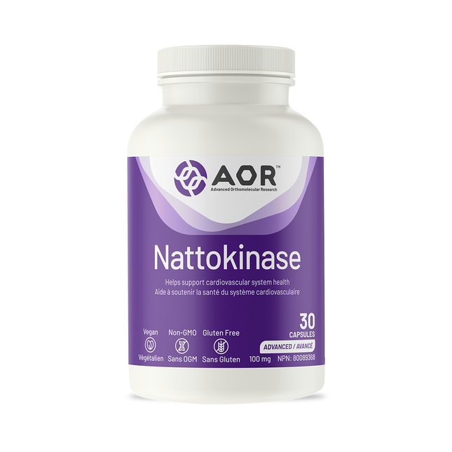 AOR - Nattokinase 100 mg | 30 Capsules