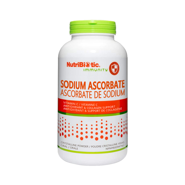 Nutribiotic - Ascorbate de sodium en poudre | 454 g