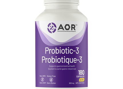 AOR - Probiotique 3 | 90 Gélules