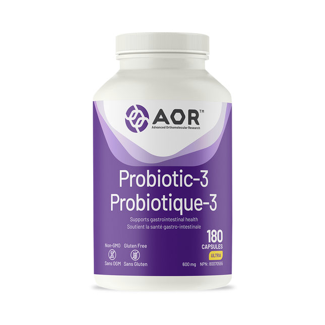AOR - Probiotique 3 | 90 Gélules