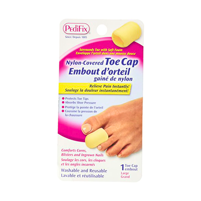 PediFix - Nylon-covered Toe Cap - Large | 1 Toe Cap