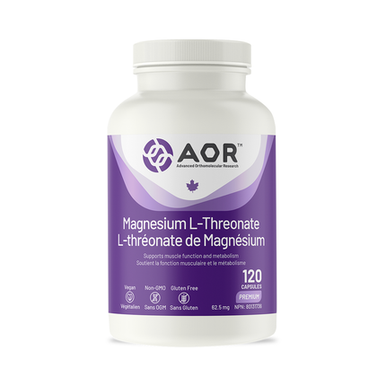 AOR - Magnésium L-Thréonate | 120 Gélules