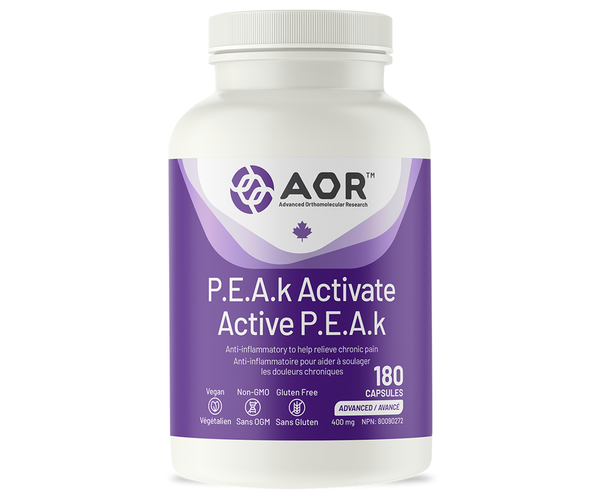 AOR - P.E.A.k Activate | 180 Capsules – White Cross E-Store