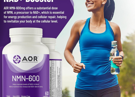 AOR NMN-600 | 60 Capsules