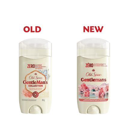Old Spice - Gentlemans Aluminum Free Deodorant, Himalayan Sea Salt + Glacier Water | 85 g