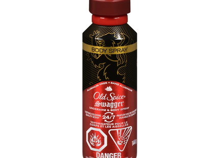 Old Spice - Swagger Déodorant Corporel et Aisselles Sans Aluminium | 144 g