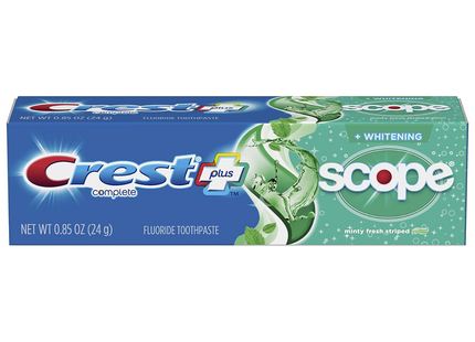 Crest+ -  Scope Whitening Toothpaste - Travel Size | 20 ml