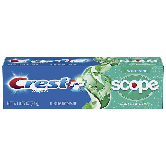 Crest+ -  Scope Whitening Toothpaste - Travel Size | 20 ml