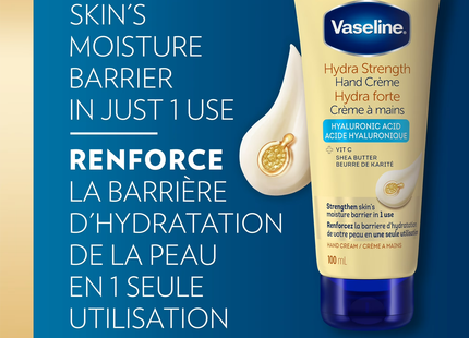 Vaseline - Hydra Strength Hand Crème with Hyaluronic Acid | 100 mL