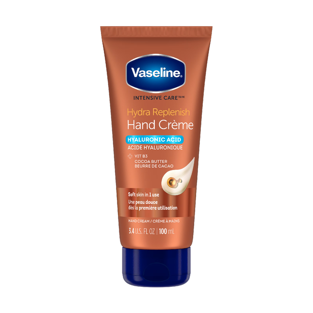 Vaseline - Crème pour les mains Hydra Replenish, avec acide hyaluronique | 100 ml
