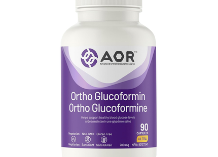 AOR - Ortho Glucoformin | 90 Capsules