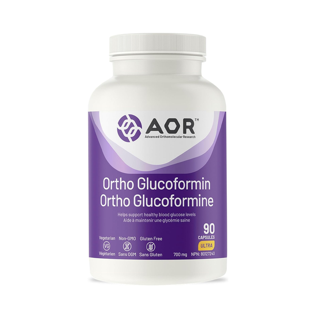 AOR - Ortho Glucoformin | 90 Capsules