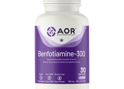 AOR BENFOTIAMINE-300 30 CAPS