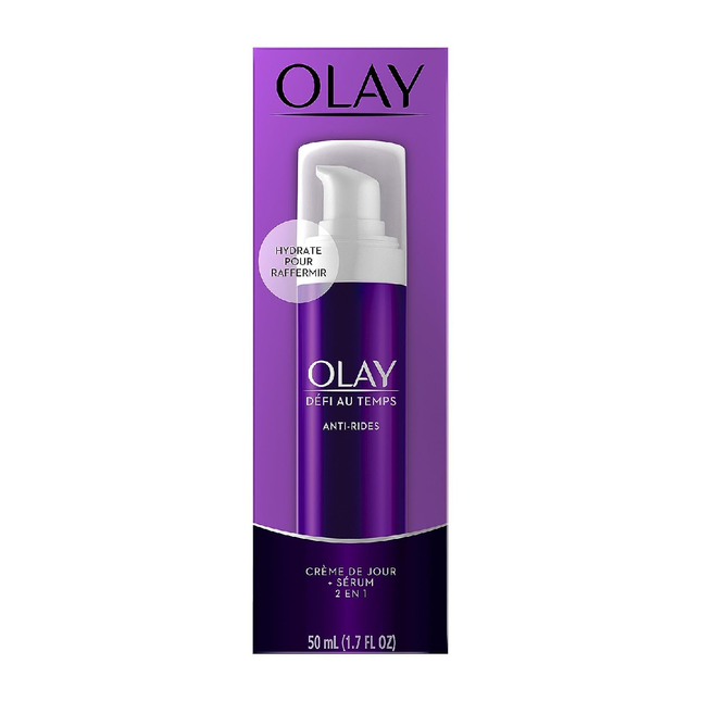 Olay Age Defying Anti-Wrinkle 2 in 1 Day Cream + Serum | 50 mL