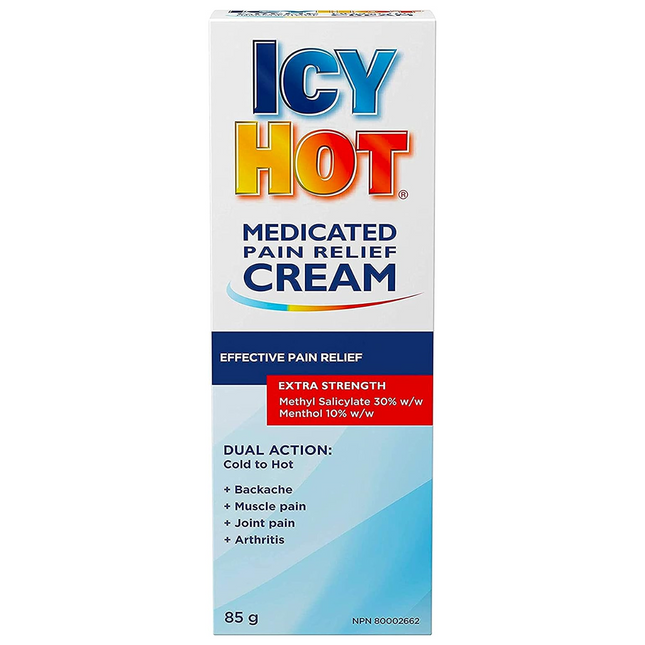 Icy Hot - Extra Strength Medicated Pain Relief Cream | 85 g