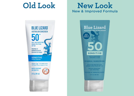 Blue Lizard - Sensitive 50 SPF Mineral Sunscreen | 89 mL