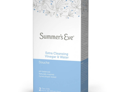 Summer's Eve Extra Cleansing Vinegar & Water Douche | 2 x 133 ml