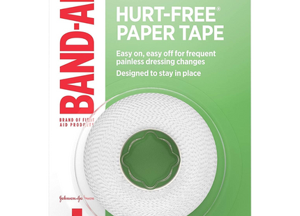 Band-Aid - Hurt-Free Paper Tape | 1 Roll (2.5 cm x 9.1 m)