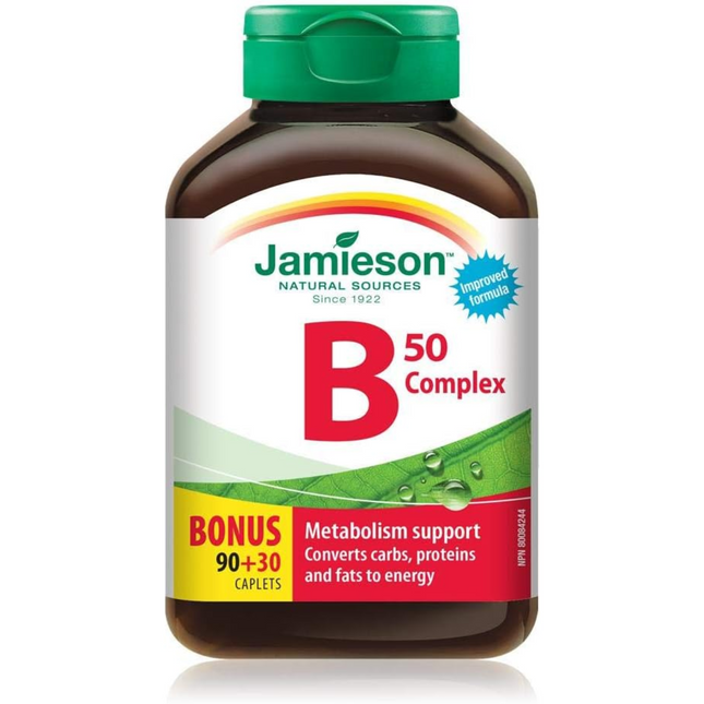 Jamieson - B 50 Complex | 90 + 30 Tablets