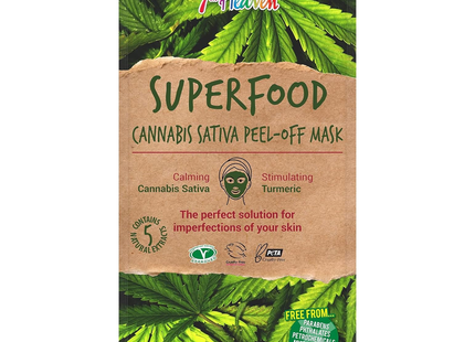 7th Heaven - Superfood Cannabis Peel Off Mask | 10 mL
