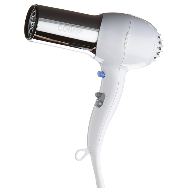 Conair - 1875 Watts Chrome Ceramic Ionic Dryer