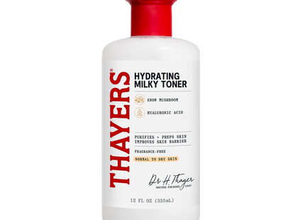 Thayers - Hydrating Milky Toner with Snow Mushroom and Hyaluronic Acid | 355 mL