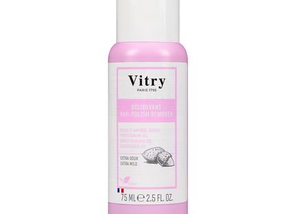 Vitry - Extra Mild Nail Polish Remover with Sweet Almond Oil | 75 mL