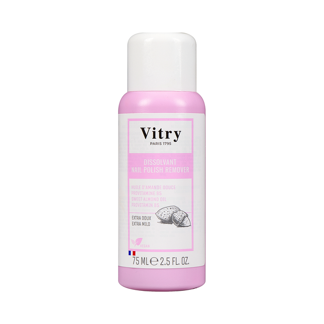 Vitry - Extra Mild Nail Polish Remover with Sweet Almond Oil | 75 mL