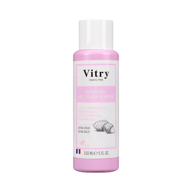 Vitry - Extra Mild Nail Polish Remover with Sweet Almond Oil | 150 mL