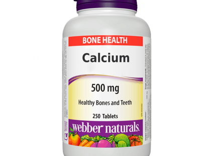 Webber Naturals - Calcium Carbonate 500mg | 250 Tablets