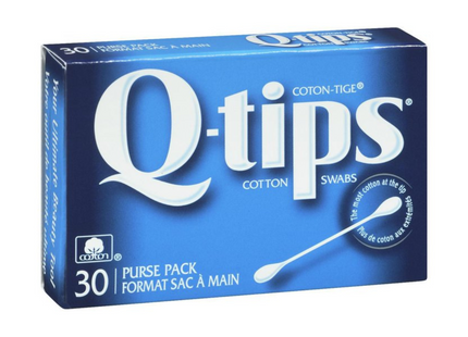 Q-tips - Cotton Swabs - Travel Size | 30 Swabs