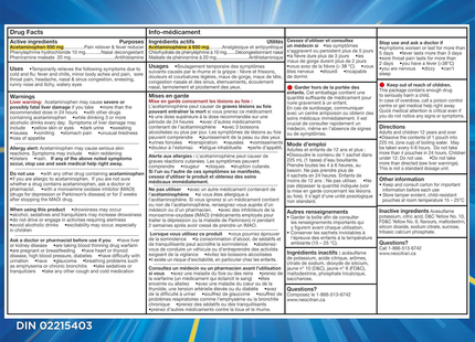 NeoCitran - Extra Strength Cold & Sinus Night, Lemon | 10 Pouches