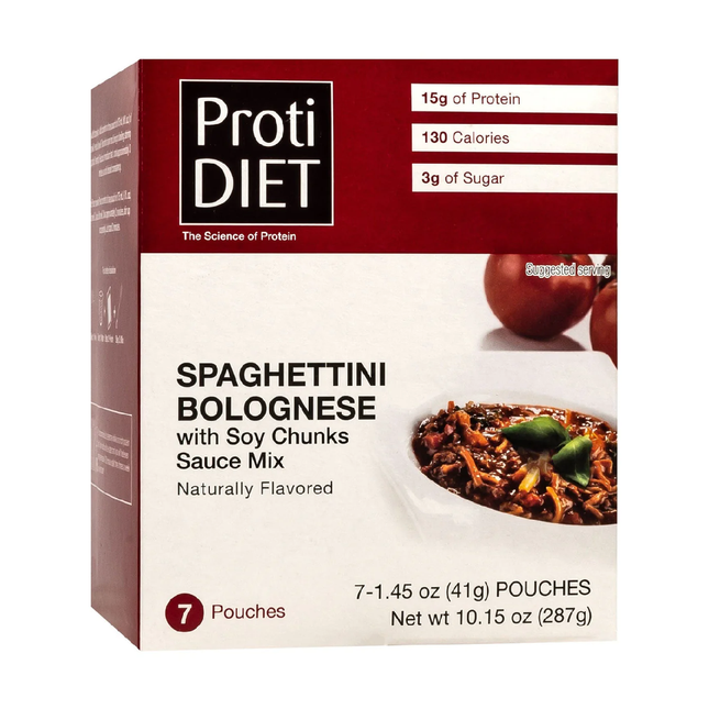 ProtiDiet - Spaghettini Bolognese With Soy Chunks Sauce Mix | 287 g