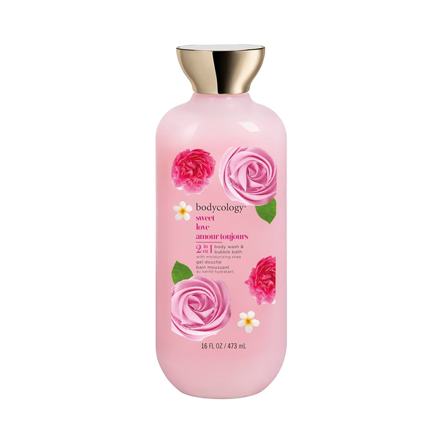 Bodycology - 2in1 Body Wash & Bubble Bath, Sweet Love | 473 mL