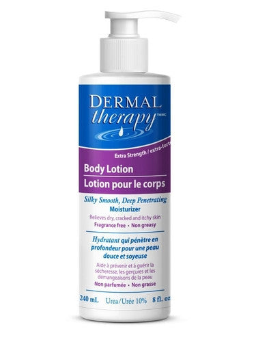 Dermal Therapy – Lotion pour le corps extra forte – Sans parfum | 240 ml