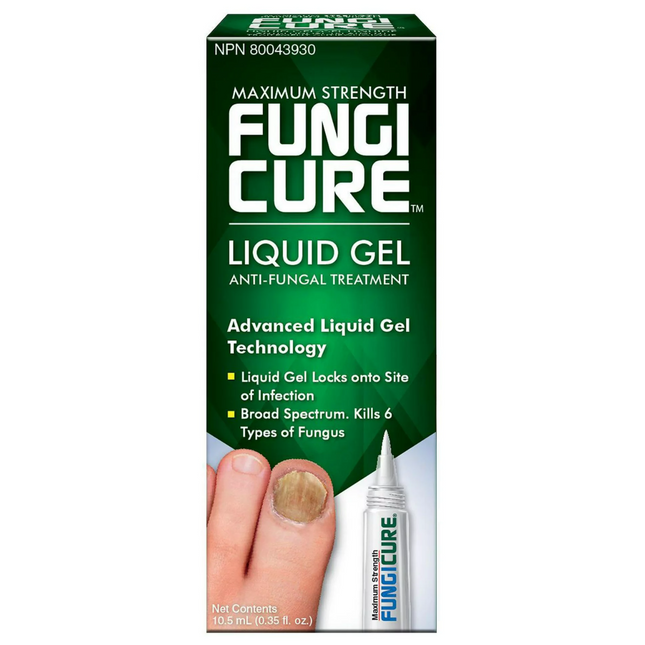 Fungi Cure - Maximum Strength Anti-Fungal Treatment Liquid Gel | 10.5 ml
