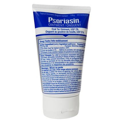 Psoriasin - Coal Tar Intensive Moisturizing Topical Ointment
