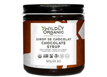 Wildly Organic - Chocolate Syrup Raw Cocoa | 567 mL