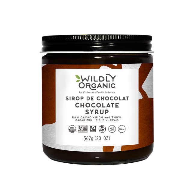 Wildly Organic - Chocolate Syrup Raw Cocoa | 567 mL