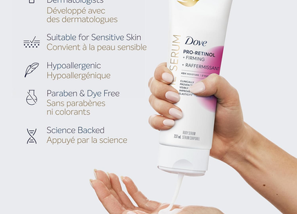 Dove - Crème Serum Pro-Retinol+Firming 48H Moisture, Body Serum | 237 mL