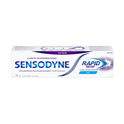 Sensodyne - Rapid Relief & Long-Lasting Protection Toothpaste - Mint | 75 mL