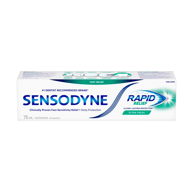 Sensodyne - Soulagement rapide et protection longue durée - Extra frais | 75 ml