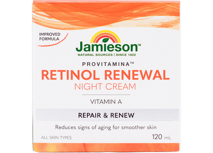 Jamieson - Crème de nuit régénérante au rétinol ProVitamina | 120 mL