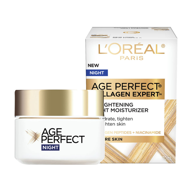 L'Oréal - Age Perfect Collagen Expert Retightening Night Moisturizer | 70 mL