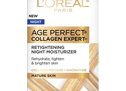 L'Oréal - Age Perfect Collagen Expert Retightening Night Moisturizer | 70 mL