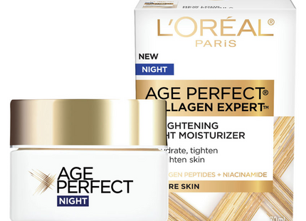 L'Oréal - Age Perfect Collagen Expert Hydratant de nuit raffermissant | 70 ml