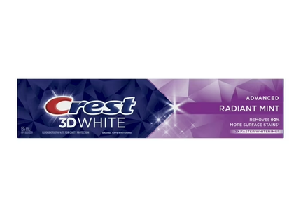 Crest - 3D White 2X Advanced Menthe radieuse | 135 ml